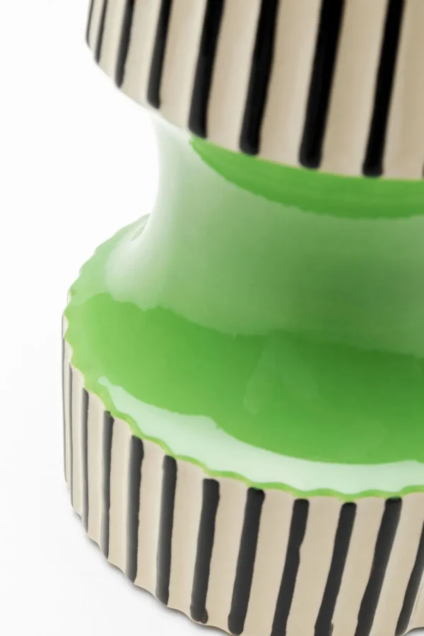 KARE Design Vaas Calabria Green 26cm