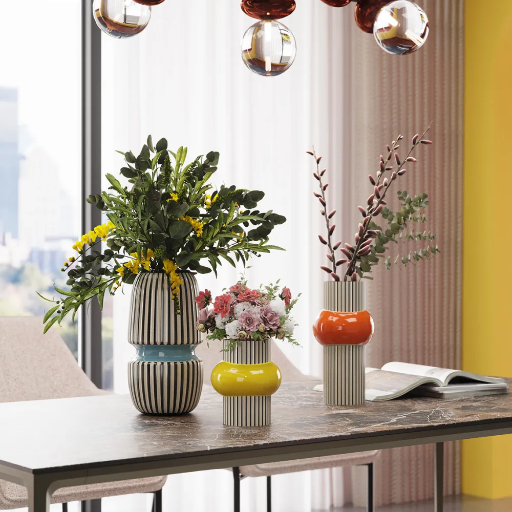 vaas_calabria_orange_cm_0.webp KARE Design Vaas Calabria Orange 28cm