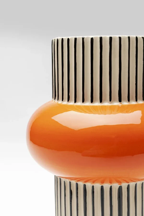 KARE Design Vaas Calabria Orange 28cm