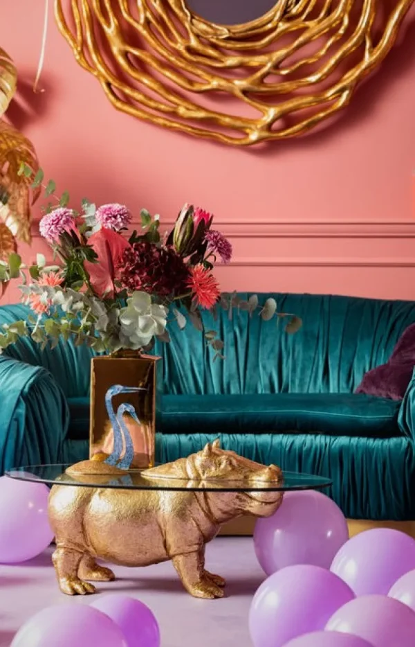 KARE Design Vaas Dancing Cranes 29cm