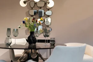 KARE Design Vaas Donna Black 22cm