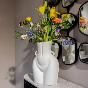 KARE Design Vaas Donna White 40cm