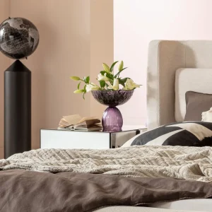 KARE Design Vaas Duetto Purple 23cm