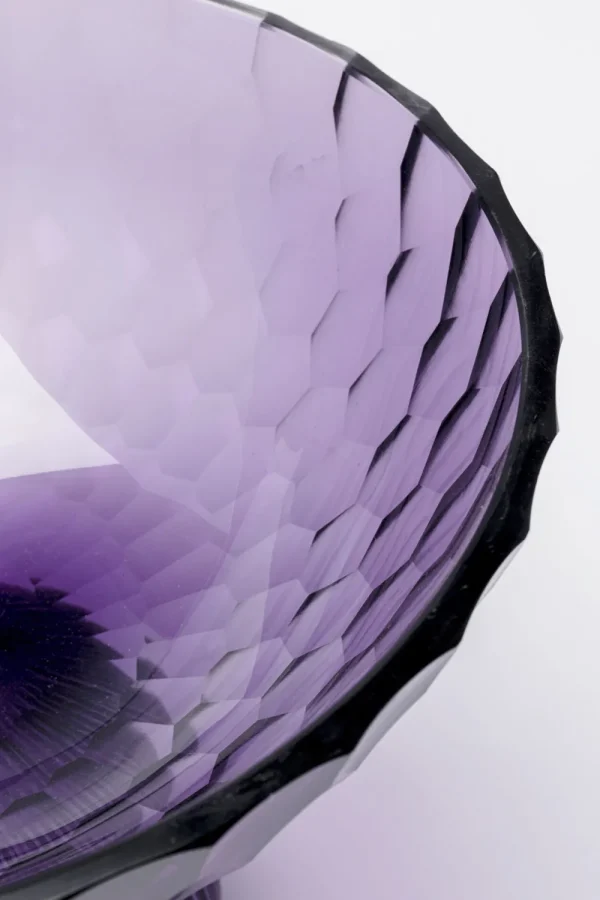 KARE Design Vaas Duetto Purple 23cm