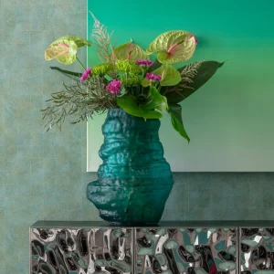 KARE Design Vaas Enrique Turquoise 47cm