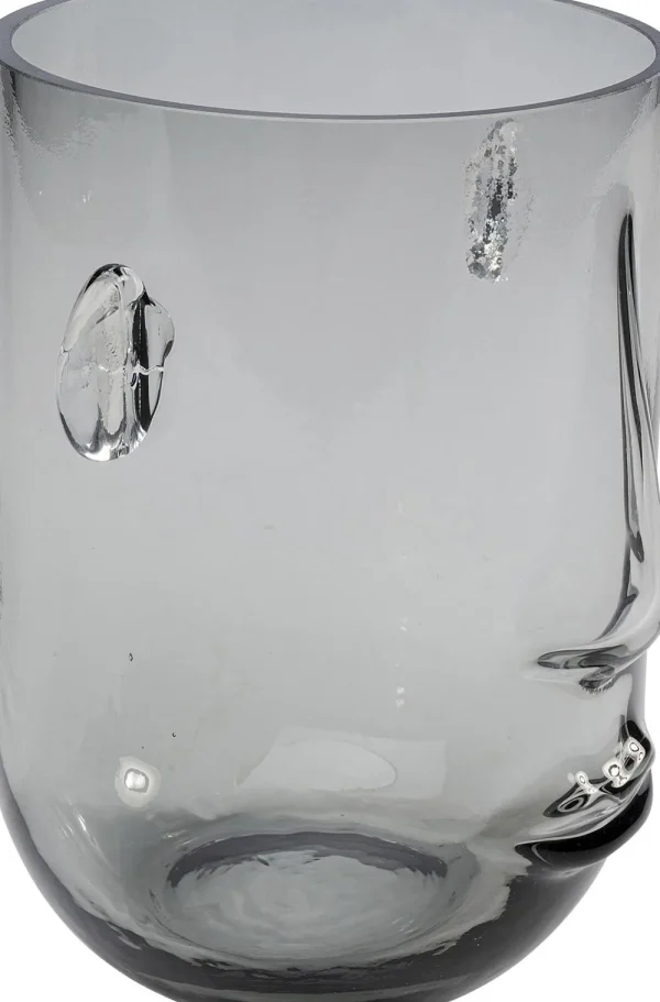 KARE Design Vaas Face Grijs Klein