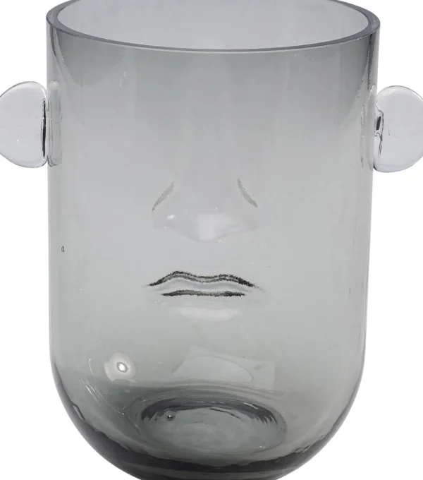 KARE Design Vaas Face Grijs Klein