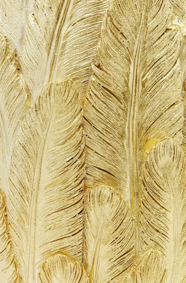 KARE Design Vaas Feathers Goud 80cm