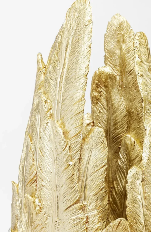 KARE Design Vaas Feathers Goud 80cm