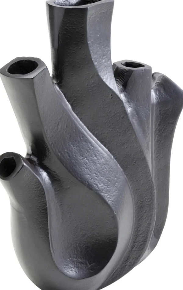 KARE Design Vaas Flame Black 25cm