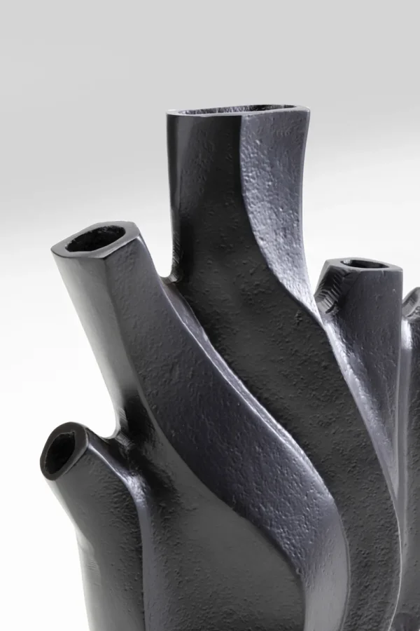 KARE Design Vaas Flame Black 25cm