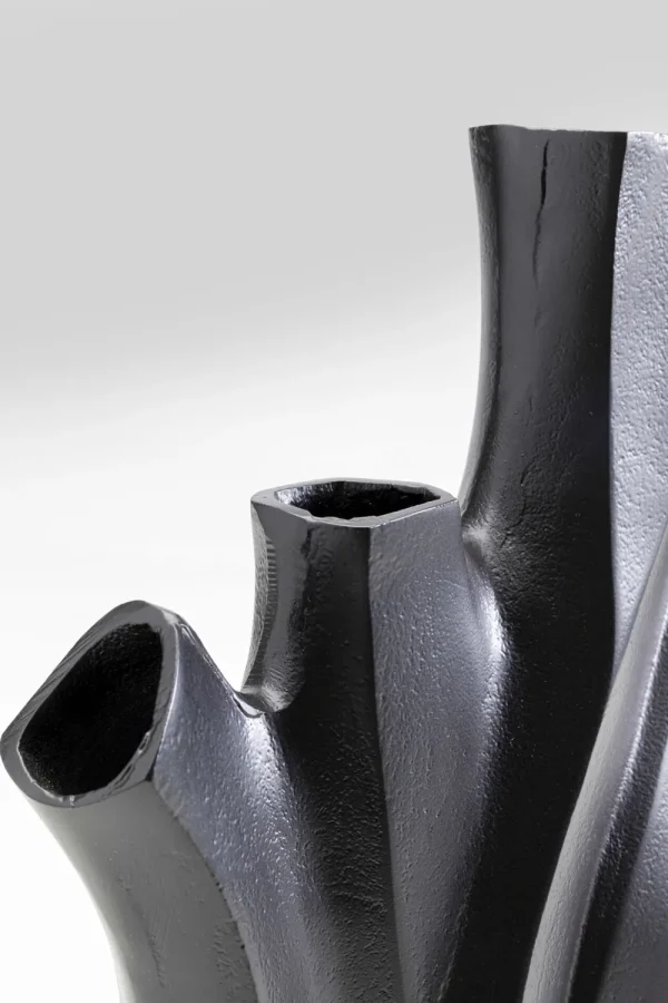 KARE Design Vaas Flame Black 29cm