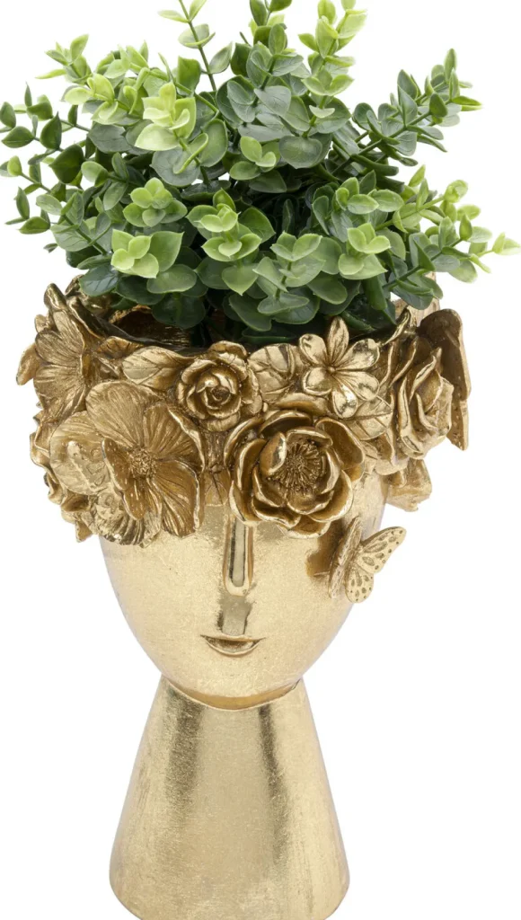 KARE Design Vaas Flowercrown Goud 20cm