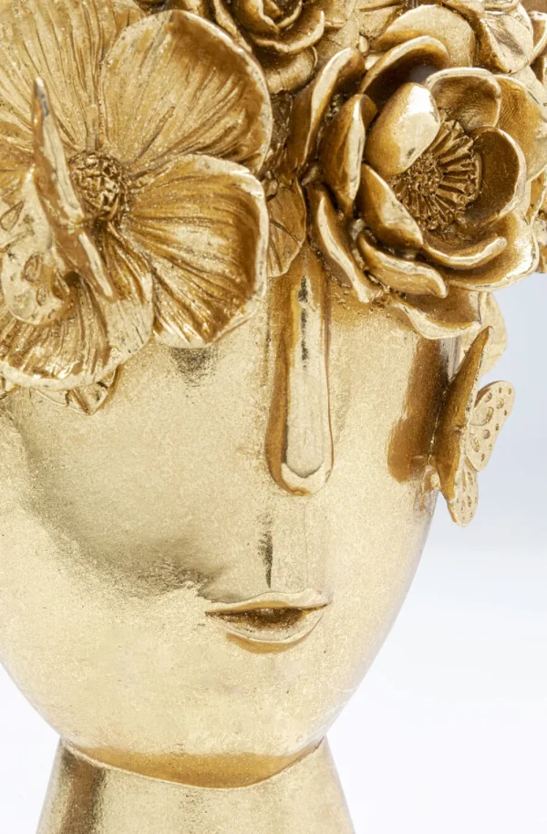 KARE Design Vaas Flowercrown Goud 20cm