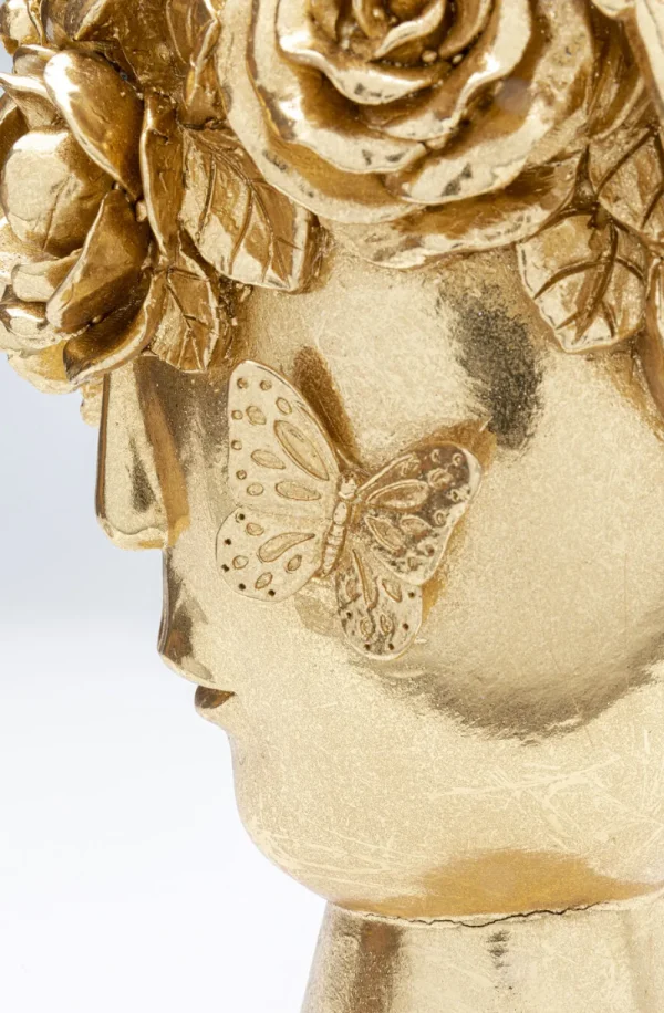 KARE Design Vaas Flowercrown Goud 20cm