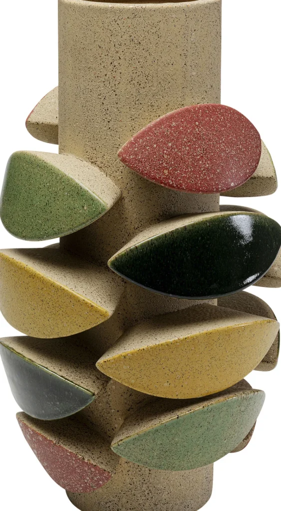 KARE Design Vaas Fogli Colore 40cm