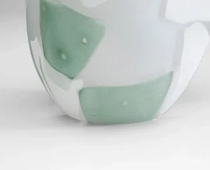 KARE Design Vaas Galicia Green 28cm