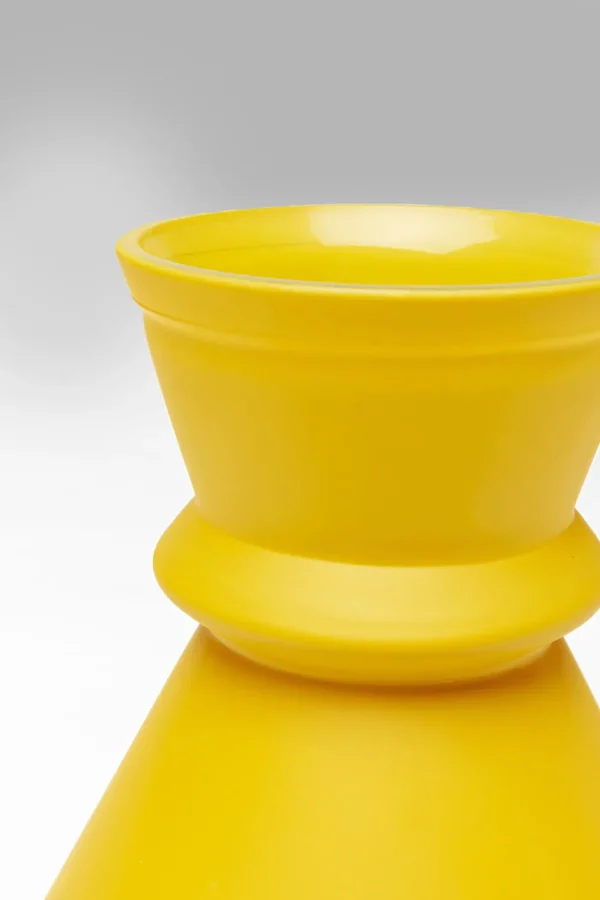 KARE Design Vaas Gina Yellow 25cm