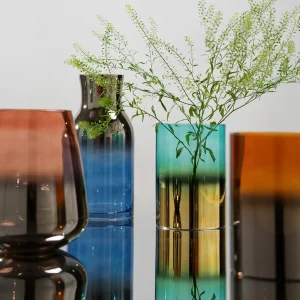 KARE Design Vaas Glow Blue 30cm