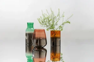 KARE Design Vaas Glow Orange 20cm