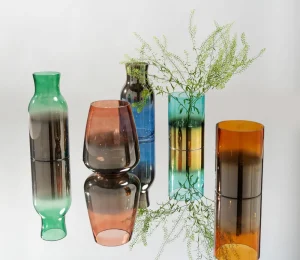 KARE Design Vaas Glow Red 23cm