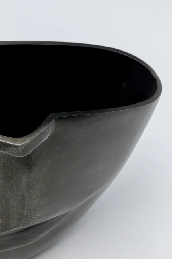 KARE Design Vaas Half Face Anthracite 31cm