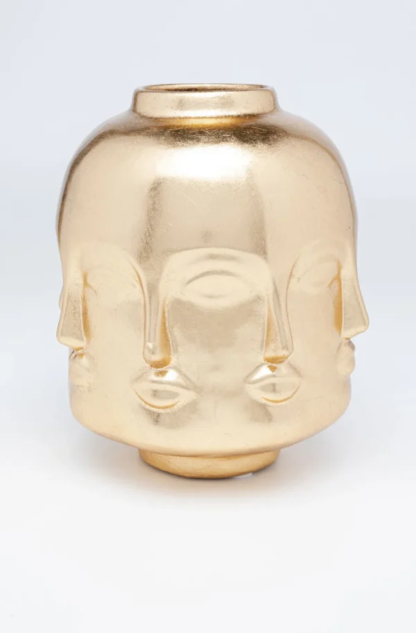 KARE Design Vaas Jasper Goud 19cm