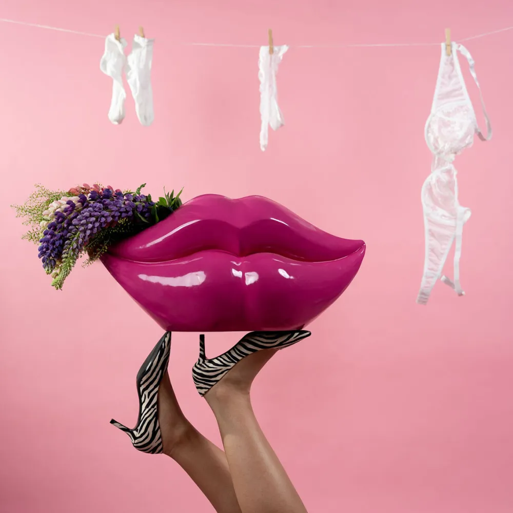 vaas_lips_pink_cm_0.webp KARE Design Vaas Lips Pink 28cm