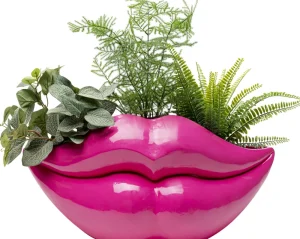 KARE Design Vaas Lips Pink 28cm