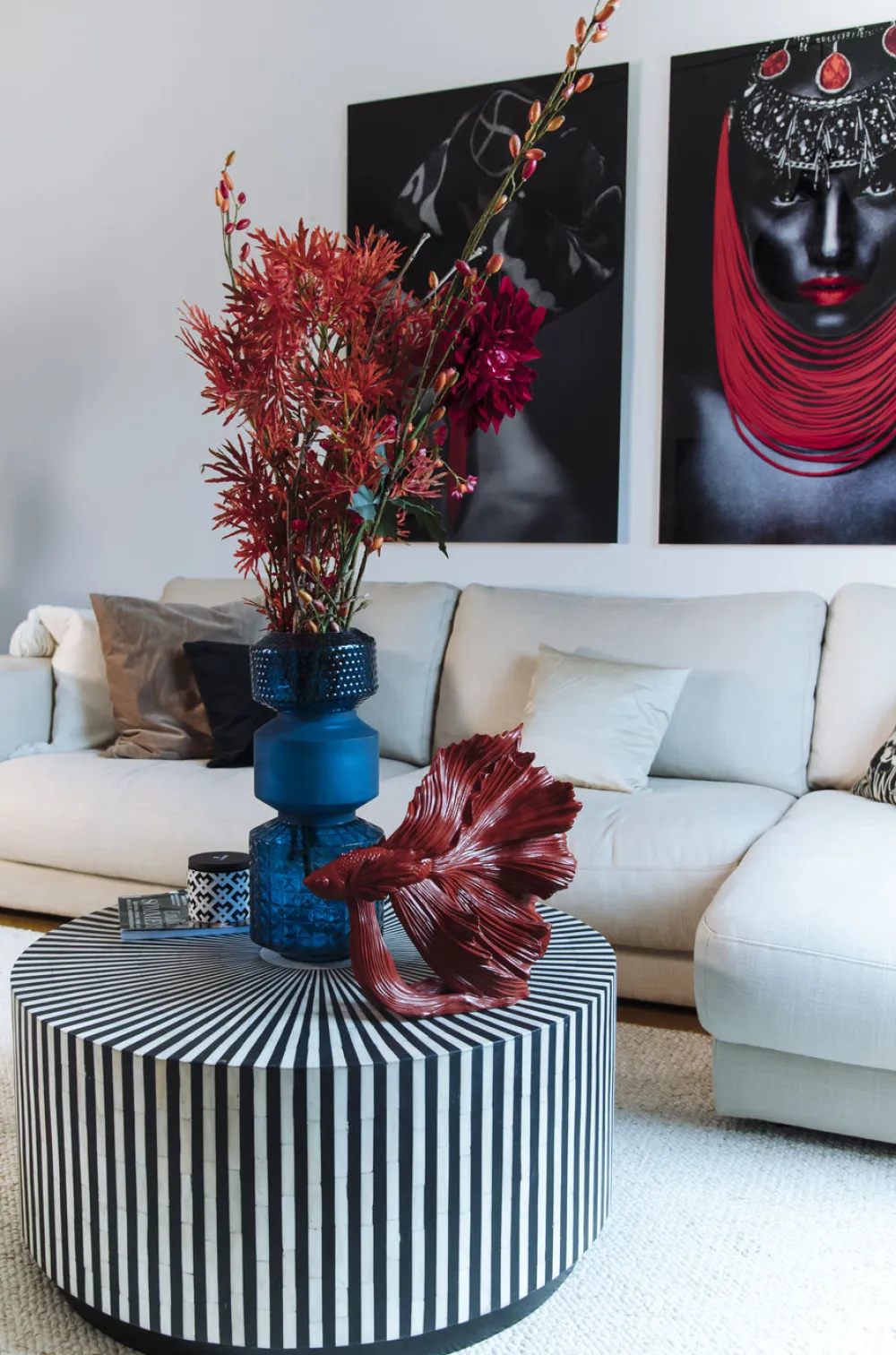 vaas_marvelous_duo_blauw_cm_5.webp KARE Design Vaas Marvelous Duo Blauw 36cm