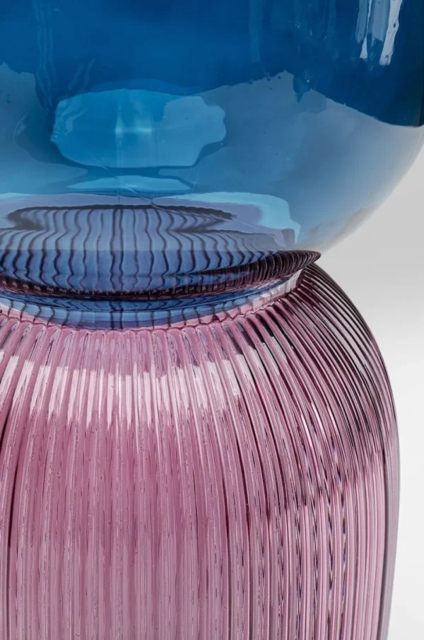 KARE Design Vaas Marvelous Duo Blauw Lila 40cm