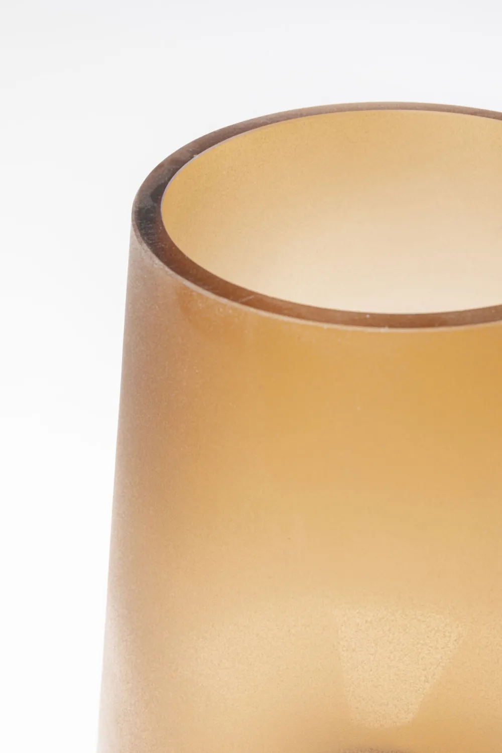 vaas_noble_ring_amber_matt_cm_1.webp KARE Design Vaas Noble Ring Amber Matt 26cm