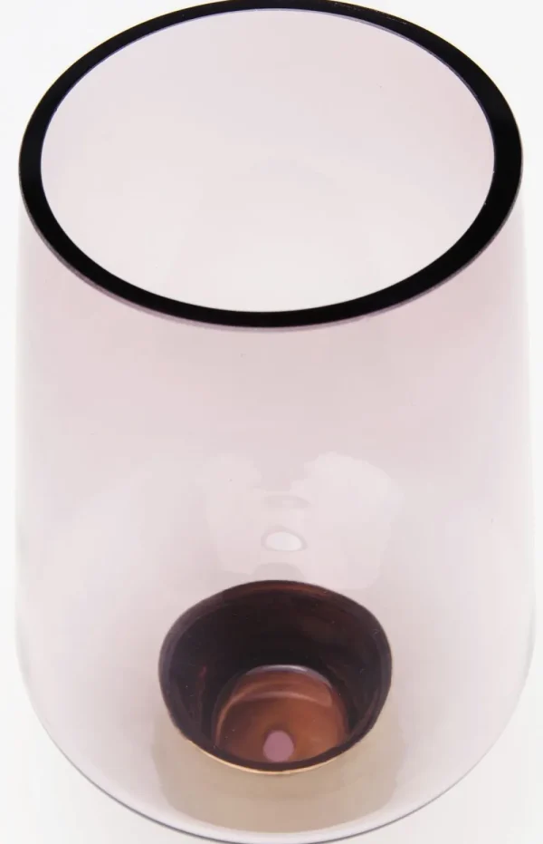 KARE Design Vaas Noble Ring Lila 26cm