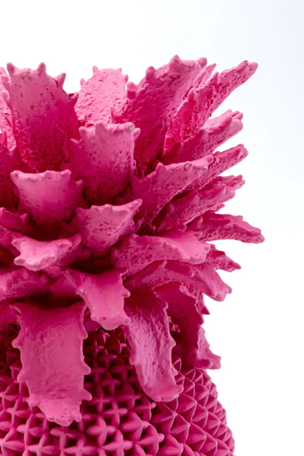 KARE Design Vaas Pineapple Pink 30cm