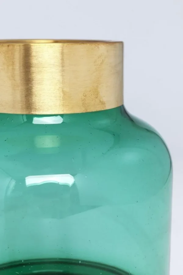 KARE Design Vaas Positano Belly Groen 28cm