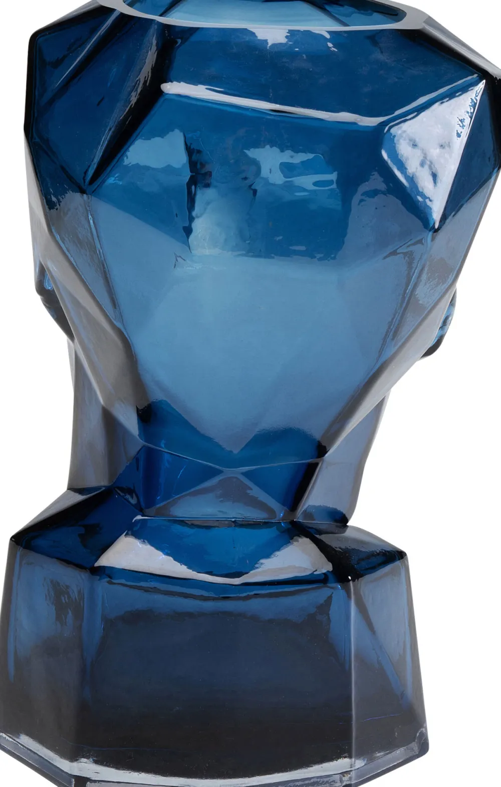 vaas_prisma_face_blue_cm_3.webp KARE Design Vaas Prisma Face Blue 30cm