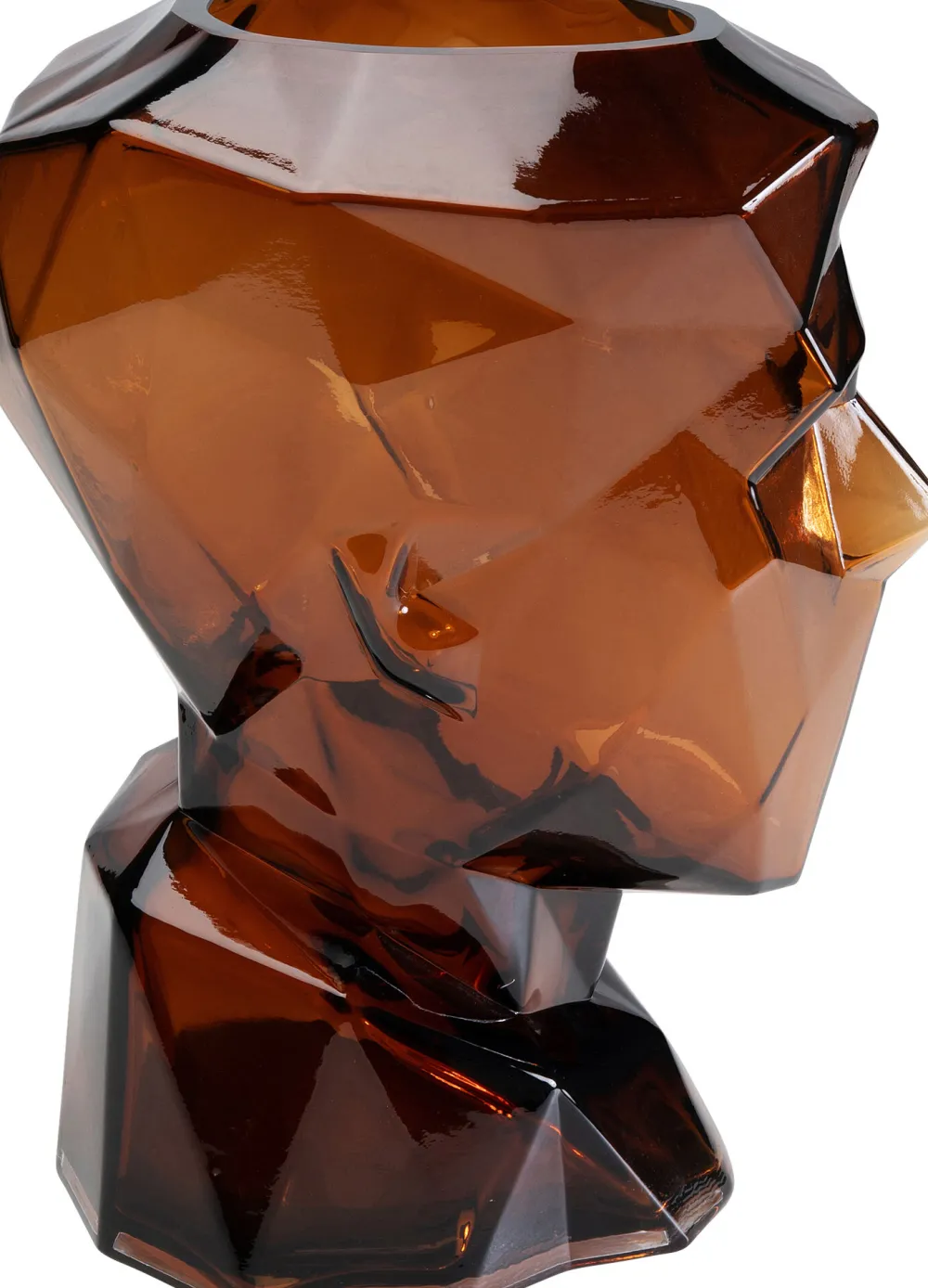 vaas_prisma_face_brown_cm_1.webp KARE Design Vaas Prisma Face Brown 30cm