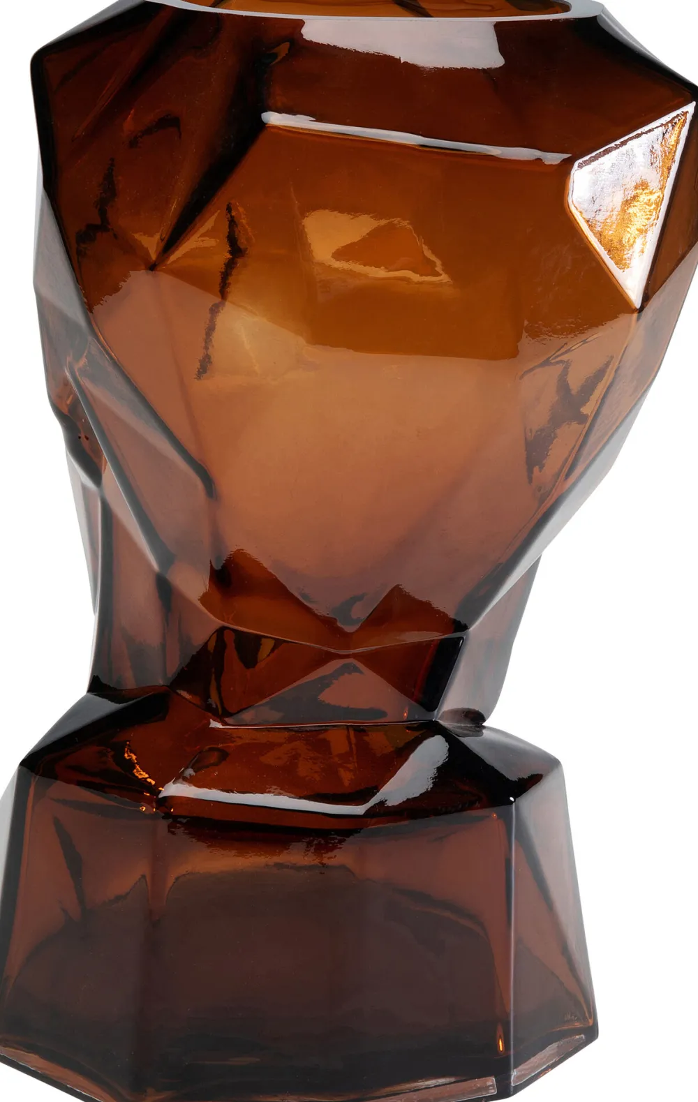 vaas_prisma_face_brown_cm_3.webp KARE Design Vaas Prisma Face Brown 30cm