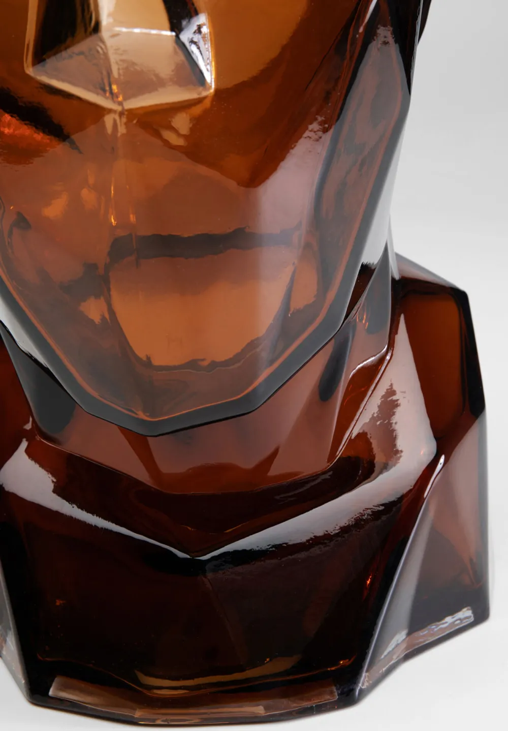 vaas_prisma_face_brown_cm_5.webp KARE Design Vaas Prisma Face Brown 30cm