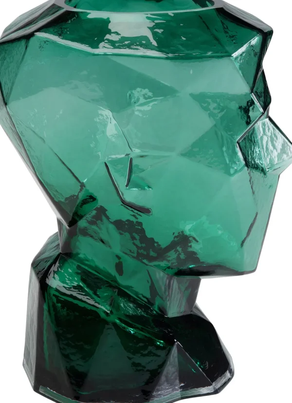 KARE Design Vaas Prisma Face Green 30cm