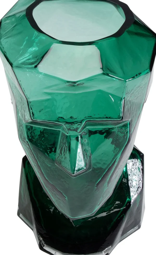 KARE Design Vaas Prisma Face Green 30cm