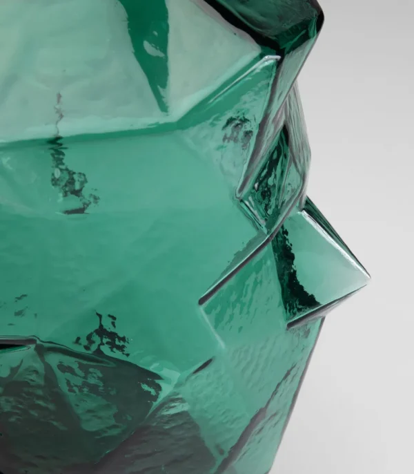 KARE Design Vaas Prisma Face Green 30cm