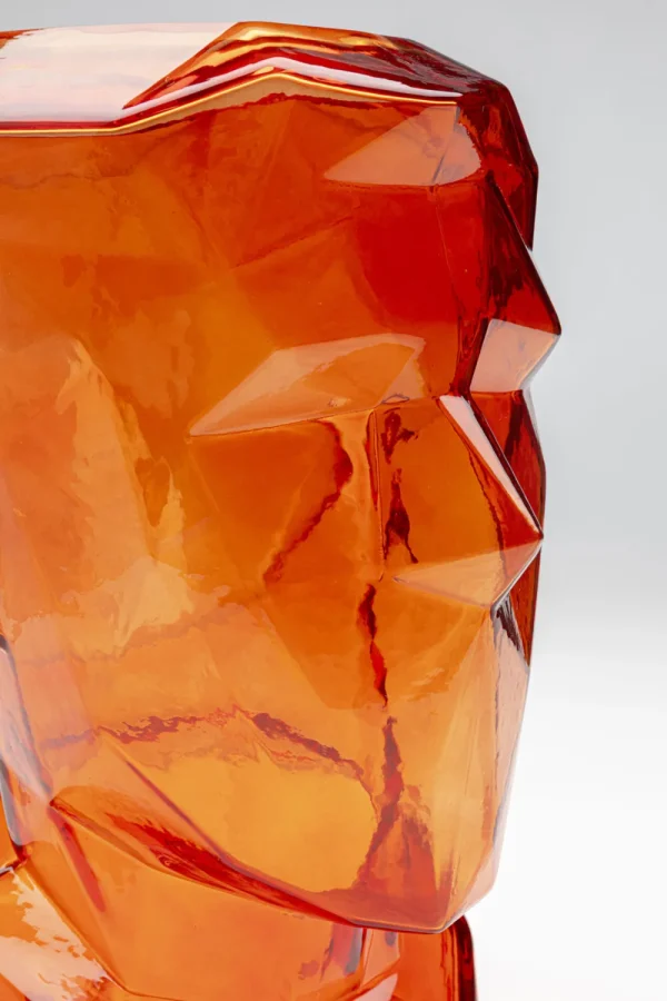 KARE Design Vaas Prisma Orange 30cm