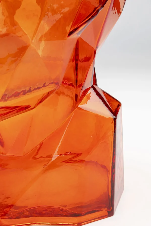 KARE Design Vaas Prisma Orange 30cm