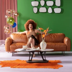 KARE Design Vaas Rivers Colore 30cm