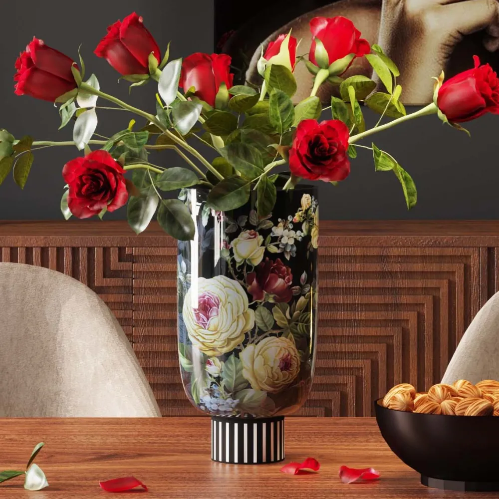 vaas_rose_magic_zwart_cm_0.webp KARE Design Vaas Rose Magic Zwart 27cm