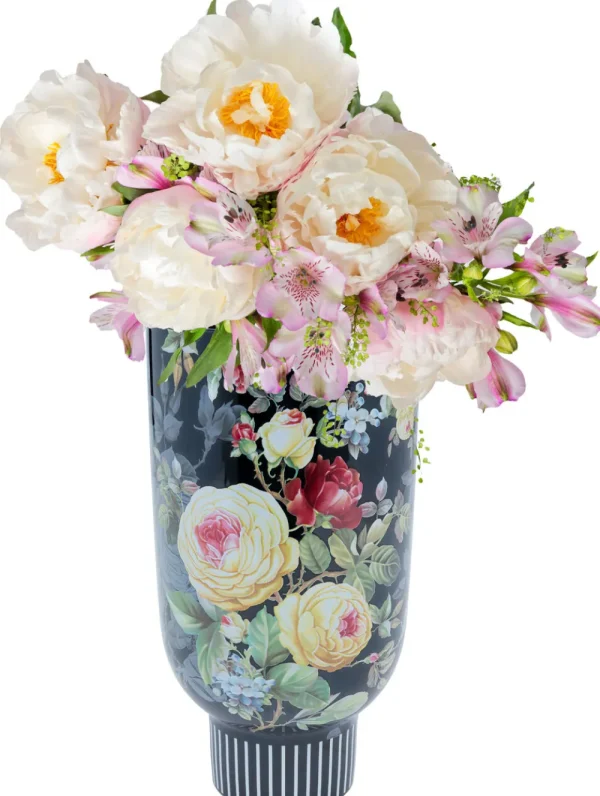 KARE Design Vaas Rose Magic Zwart 27cm