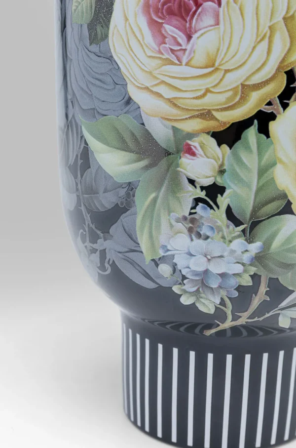 KARE Design Vaas Rose Magic Zwart 27cm