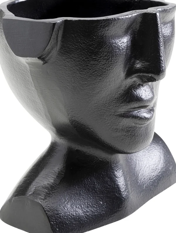 KARE Design Vaas Rostro Black 17cm