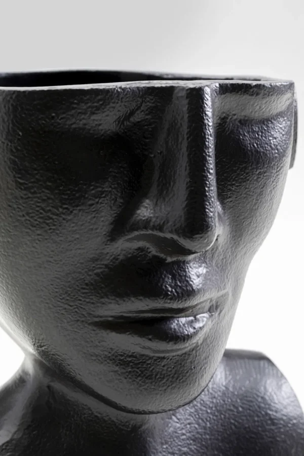 KARE Design Vaas Rostro Black 17cm
